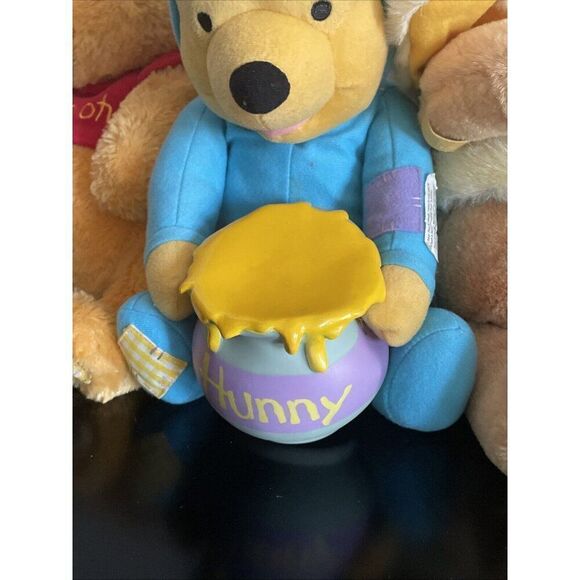 Preowned Bundle Winnie The Pooh Bundle Plush Teddy Bear Lot Of 3 cosplay bear - Picture 4 of 10
